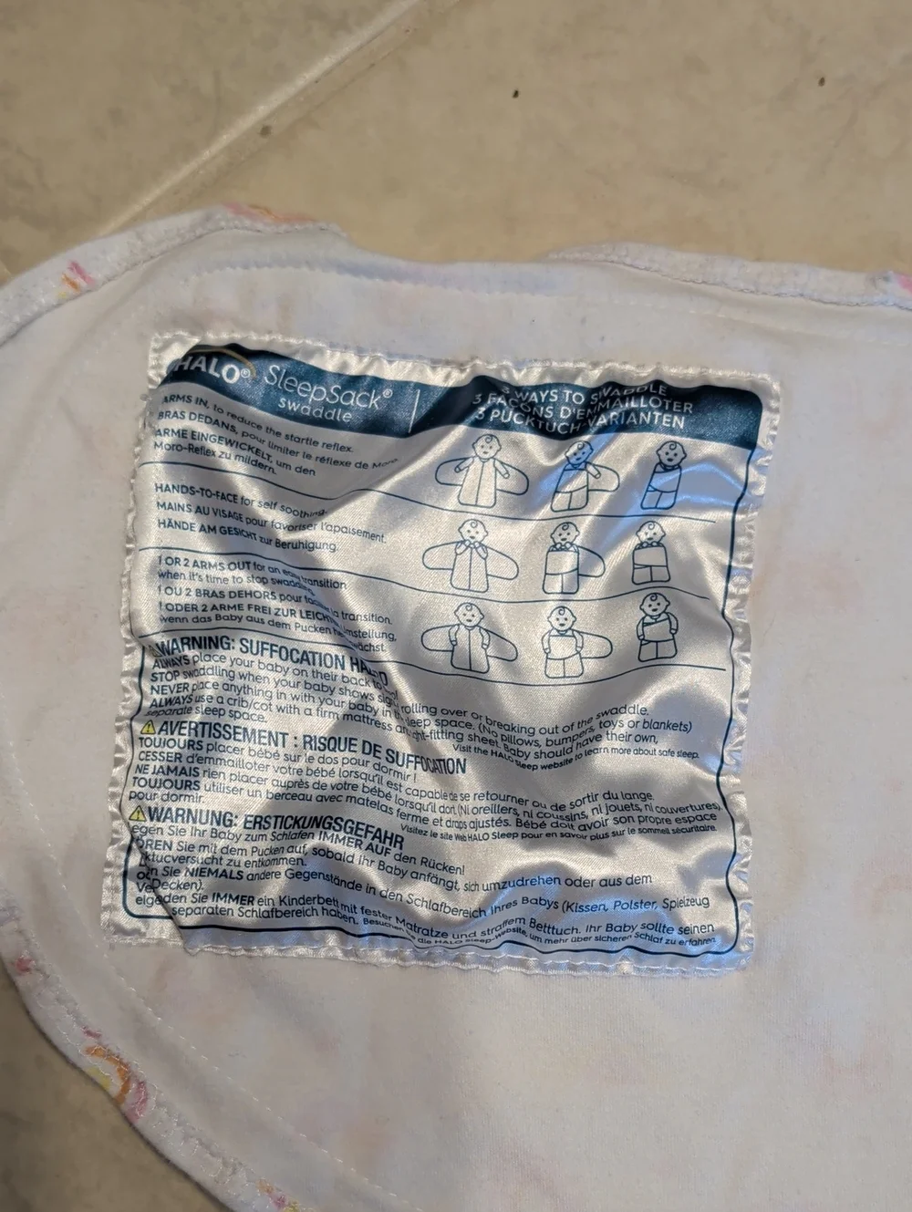Halo Swaddle SleepSack- Small